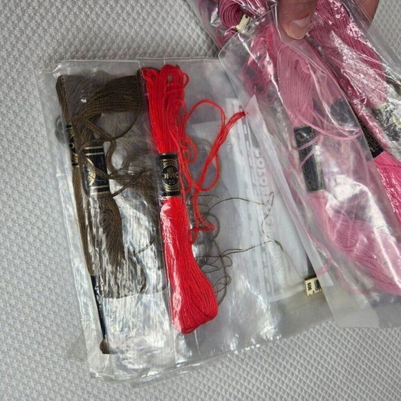 DMC Mixed Lot Embroidery Floss Thread Skeins New And Partial 100+ Skein - Picture 8 of 8